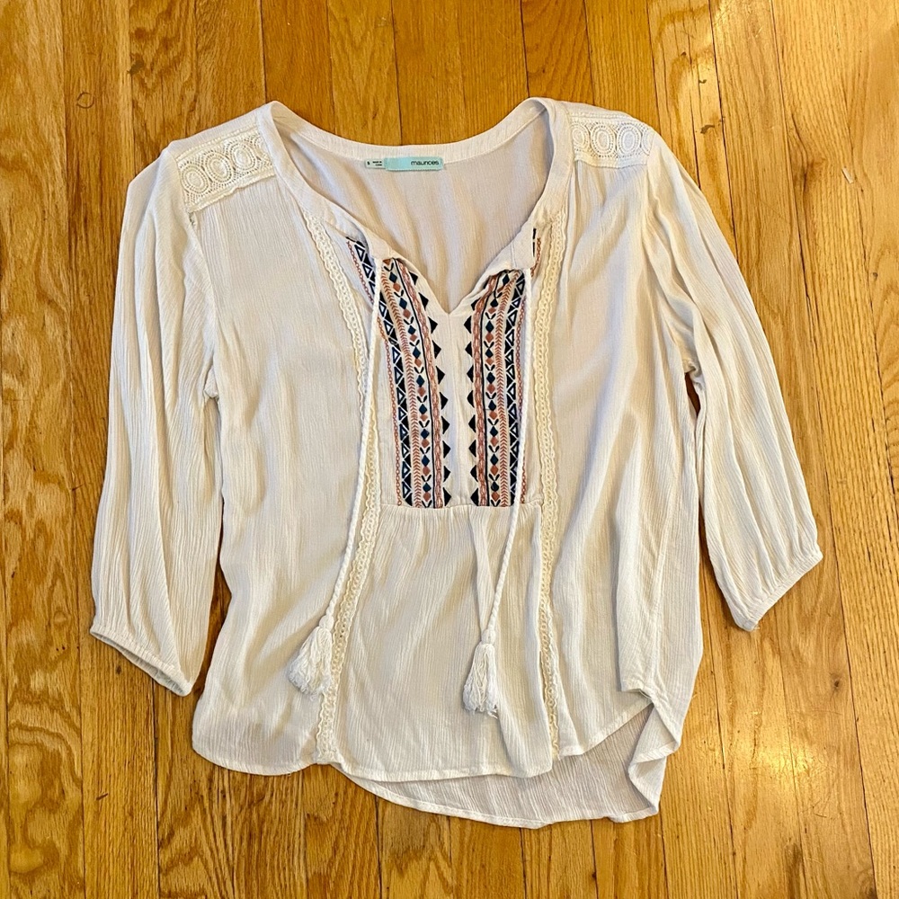 Maurice 3/4 Sleeve Top